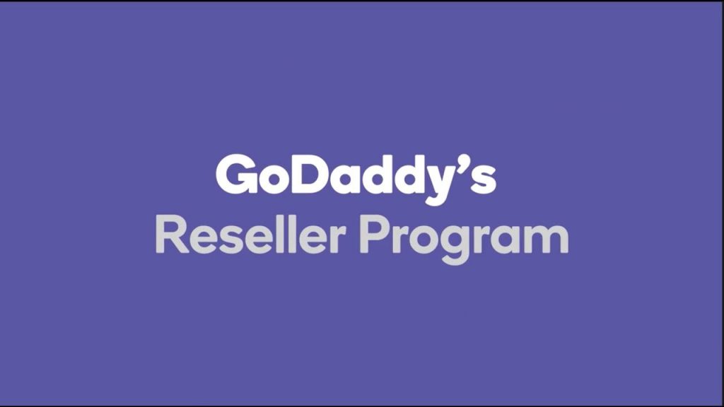 Godaddy reseller program