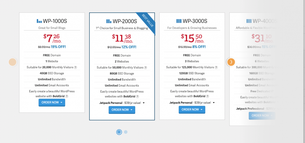 Inmotion WordPress Hosting
