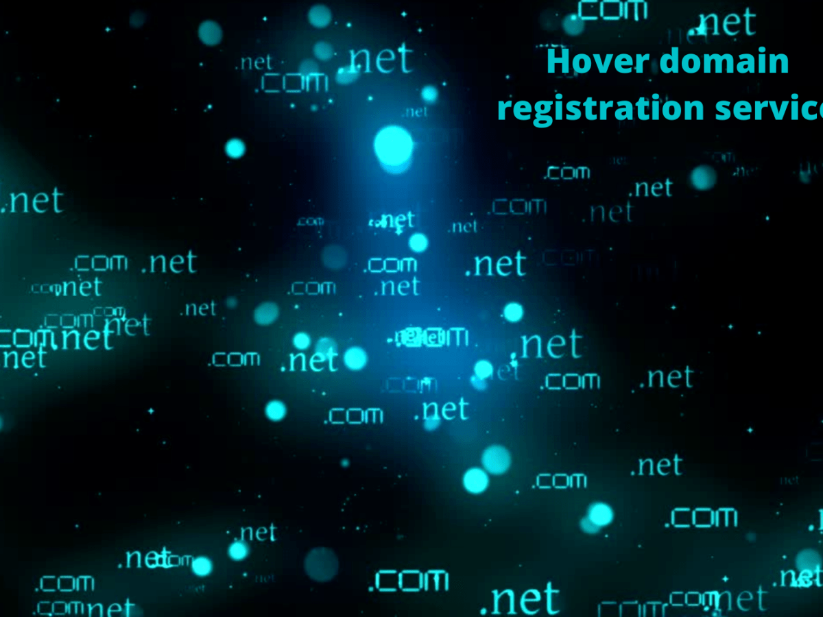 Hover domain registration&nbsp;service